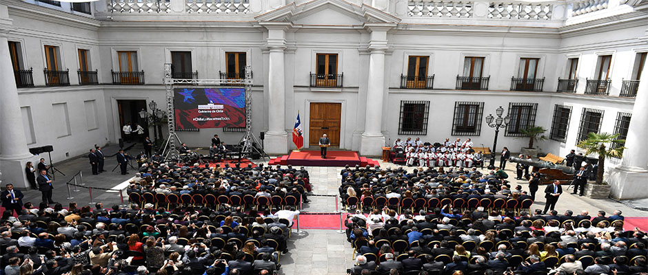  Presidente Piñera celebra el Día Nacional de las Iglesias Evangélicas y Protestantes / Alex Ibañez. Gobierno de Chile,Sebastián Piñera