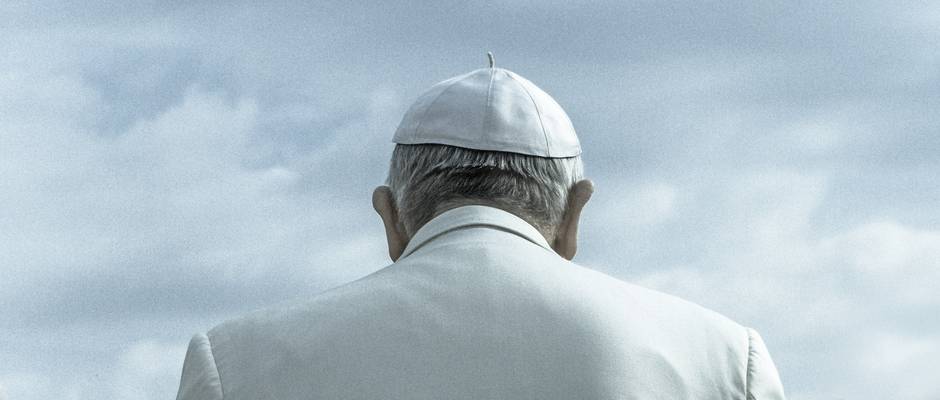 Bergoglio de espaldas / Nacho Arteaga, Unsplash,Papa Francisco, Bergoglio