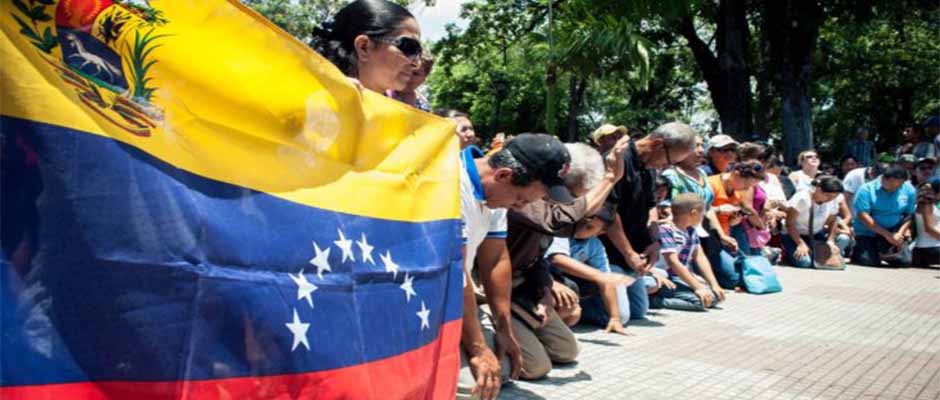 Organizan día mundial de oración por Venezuela para el 17 de marzo 