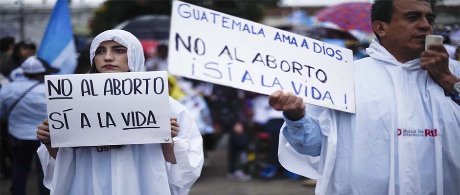Aborto y matrimonio gay agitan vísperas de elecciones en Guatemala