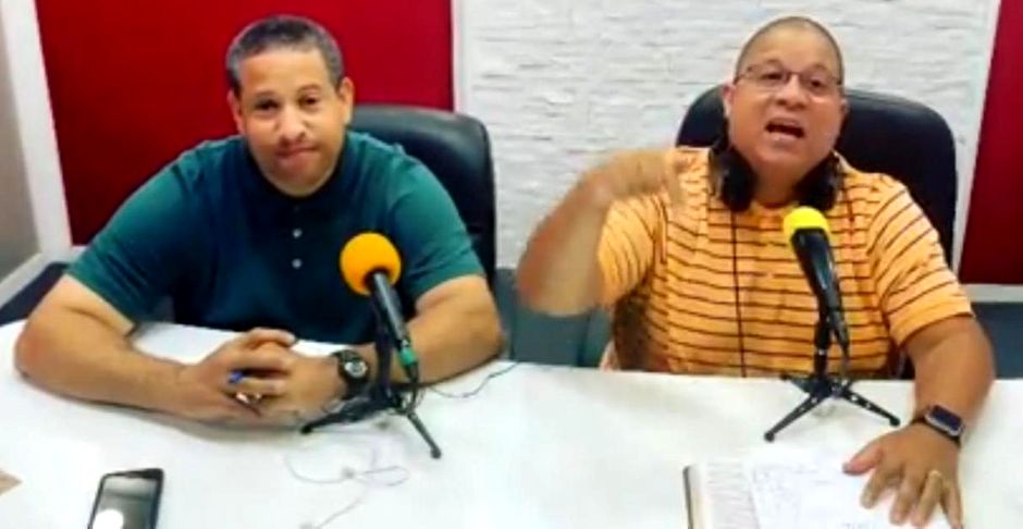 Héctor 'El Father' y Julio 'Voltio' en su programa radial / Facebook,Héctor 'El Father', Julio 'Voltio'