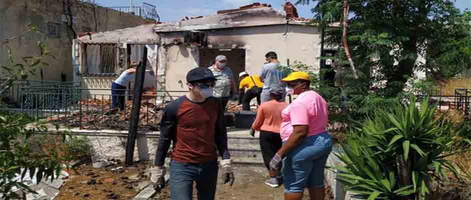 Cristianos griegos siguen ayudando a víctimas de incendios forestales 