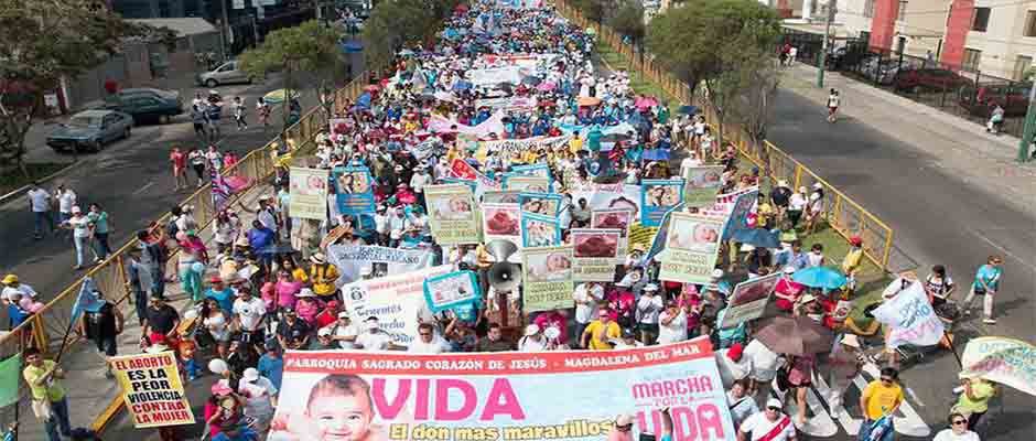 Marcha por la Vida en Perú / Eduardo Berdejo - ACI Prensa,Marcha por la Vida 