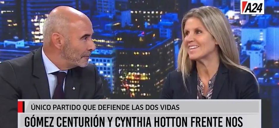 Cynthia Hotton arrastra multitudes en su campaña en Argentina
