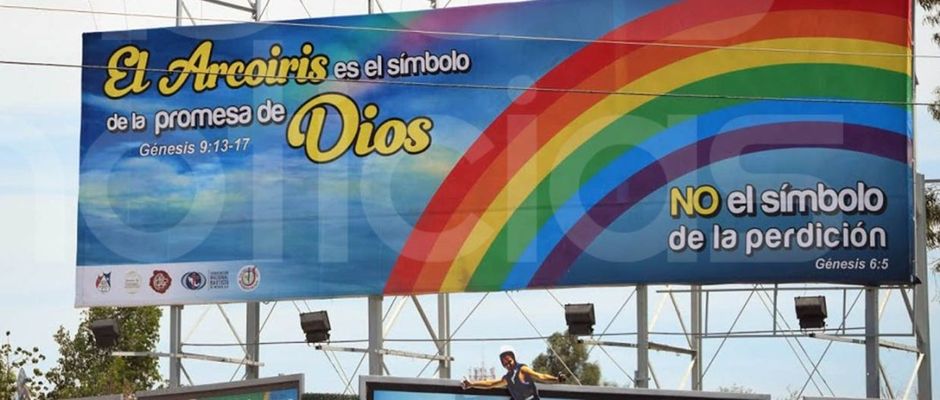 Colectivo LGTBI denuncia a cristianos que piden ‘devolverles’ el arco iris