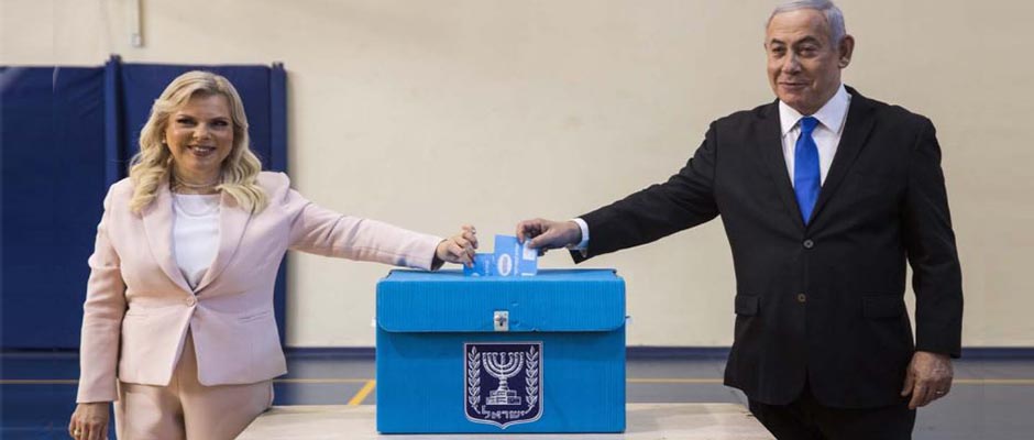 Resultados preliminares de elecciones en Israel dan ligera ventaja a Netanyahu