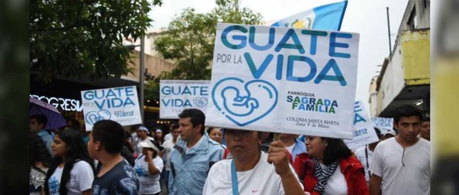 Guatemala discute proyecto de ley provida y profamilia