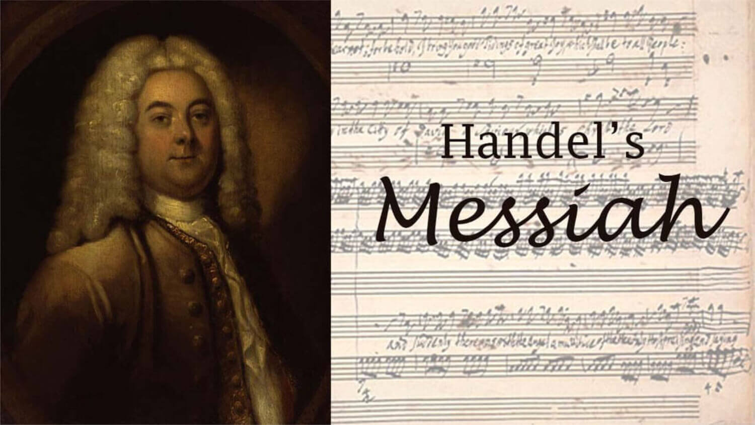 George Frideric Handel y la partitura de su Mesías,George Frideric Handel