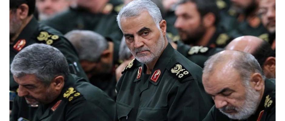 Soleimani, en una reunión de comandantes de la Guardia Revolucionaria en Teherán / AFP,Qassem Soleimani