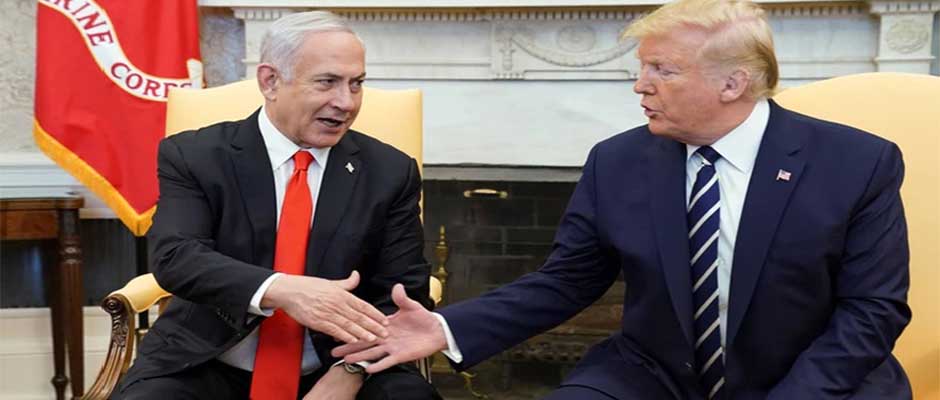 Donald Trump recibe a Benjamín Netanyahu en la Casa Blanca / Reuters,Donald Trump