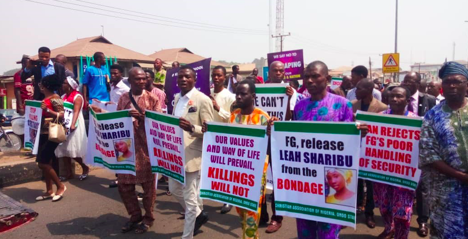 La persecución lleva a 5 millones de cristianos a las calles de Nigeria
