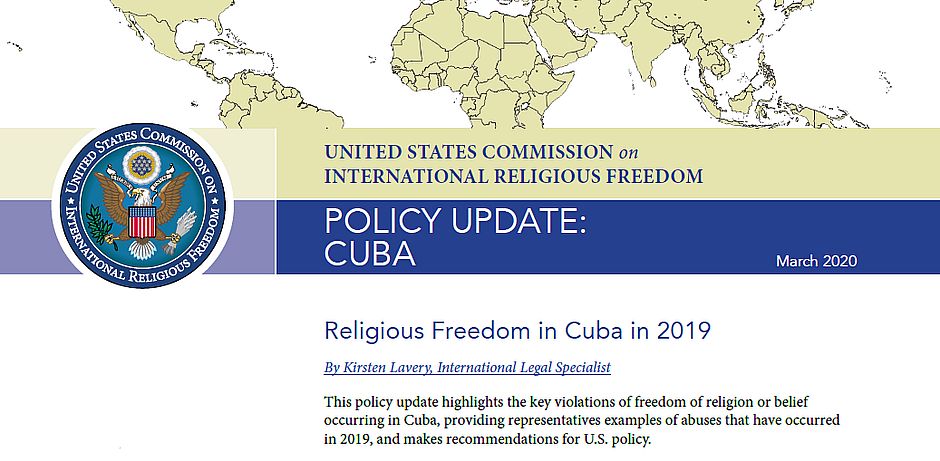 Publican demoledor informe sobre la libertad religiosa en Cuba