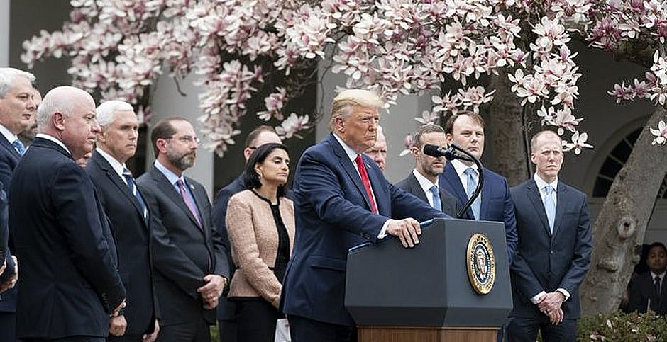 Trump anuncia del Día Nacional de Oración en el Jardín de las Rosas de la Casa Blanca,Trump anuncia del Día Nacional de Oración en el Jardín de las Rosas de la Casa Blanca