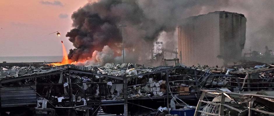 La explosión de Beirut se sintió como un terremoto / CNN,