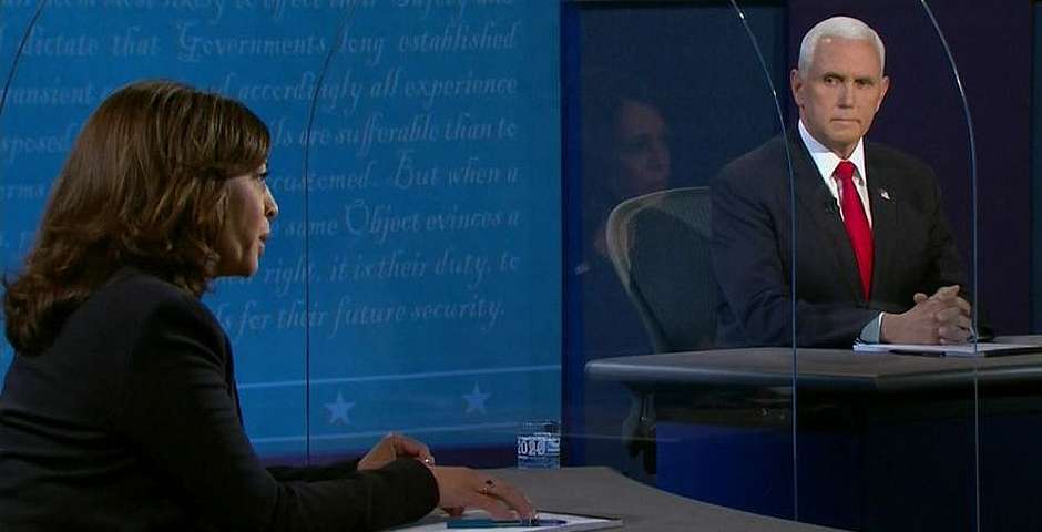Mike Pence vence en el debate con Kamala Harris