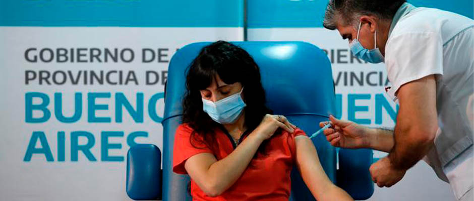 Argentina avanza con su plan de vacunación / AP Photo,
