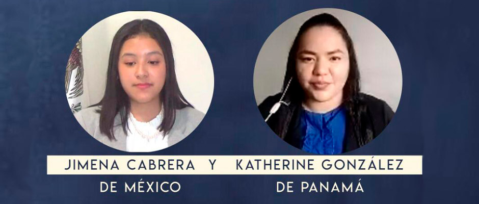 Jóvenes mexicana y panameña serán voceras provida ante la OEA