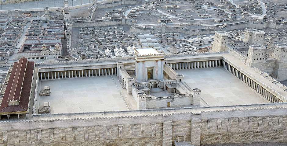 Maqueta del Segundo Templo de Jerusalén,Maqueta del Segundo Templo de Jerusalén