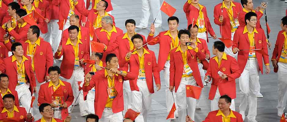 China destaca en el ranking de medallas olímpicas y de persecución