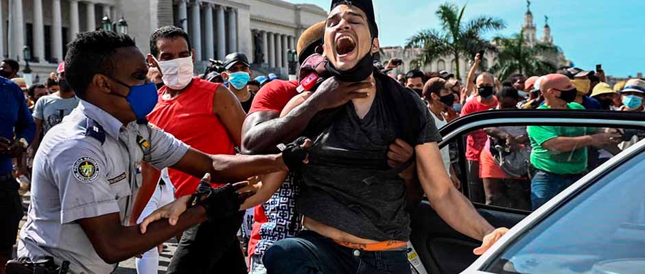Las manifestaciones del 11J fueron un detonante de la persecución contra cristianos en Cuba / AFP - Reuters,Cuba, Persecución
