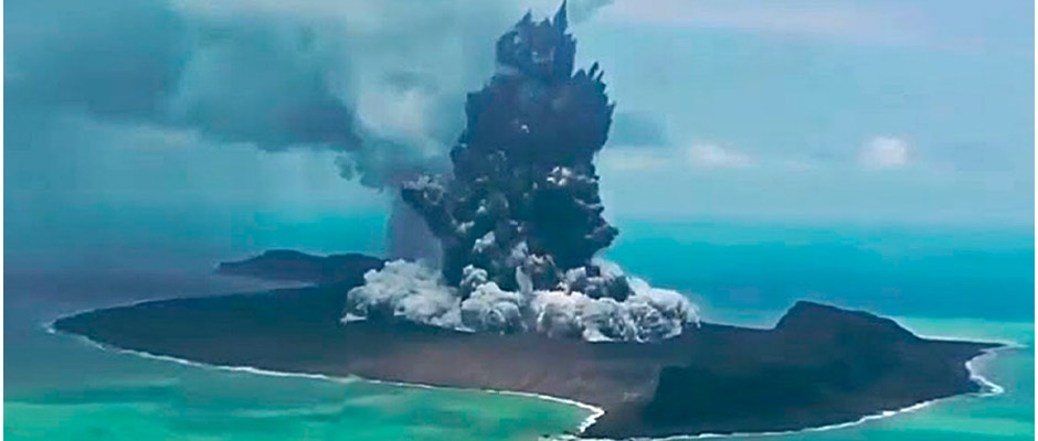 Tras la erupción volcánica, Tonga se enfrenta a las cenizas tóxicas