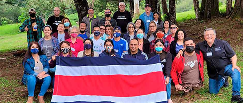 Miembros de la organización No Mas Violencia en Costa Rica / Periódico Maranata,