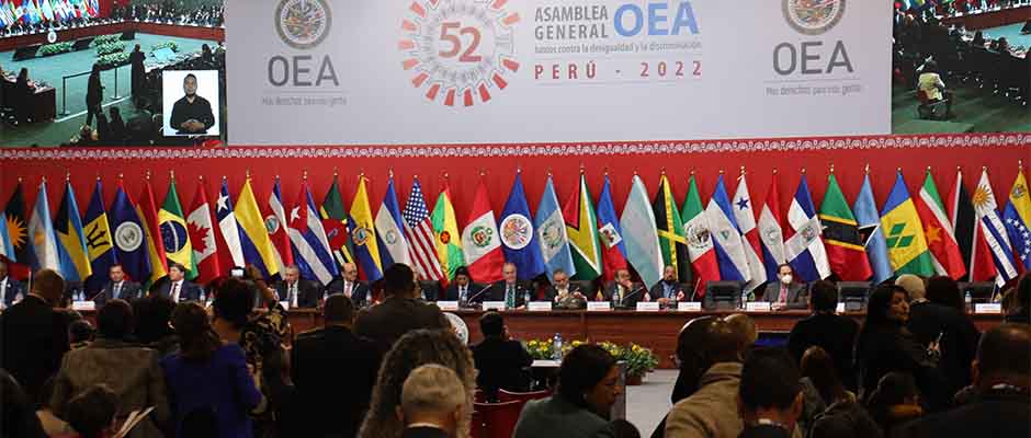 La 52 Asamblea General de la OEA se lleva a cabo en Perú / Congreso Iberoamericano por la Vida y la Familia,
