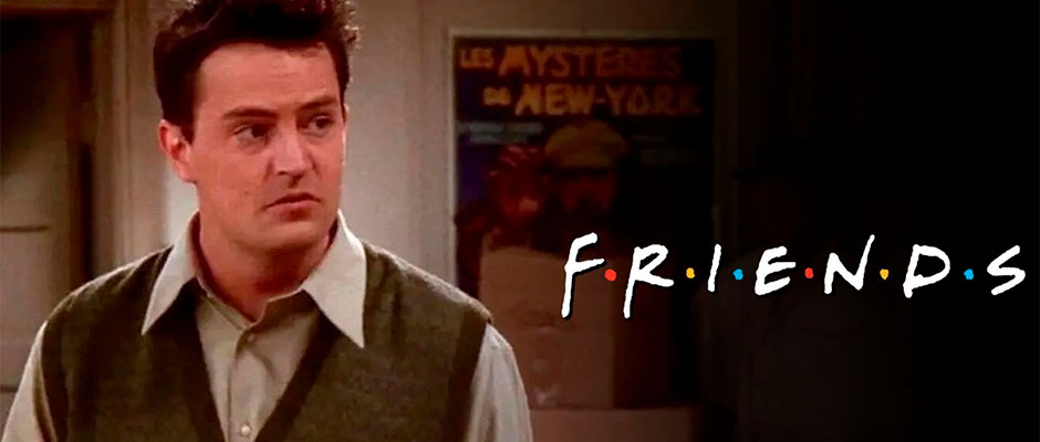 El popular Chandler de la serie Friends,
