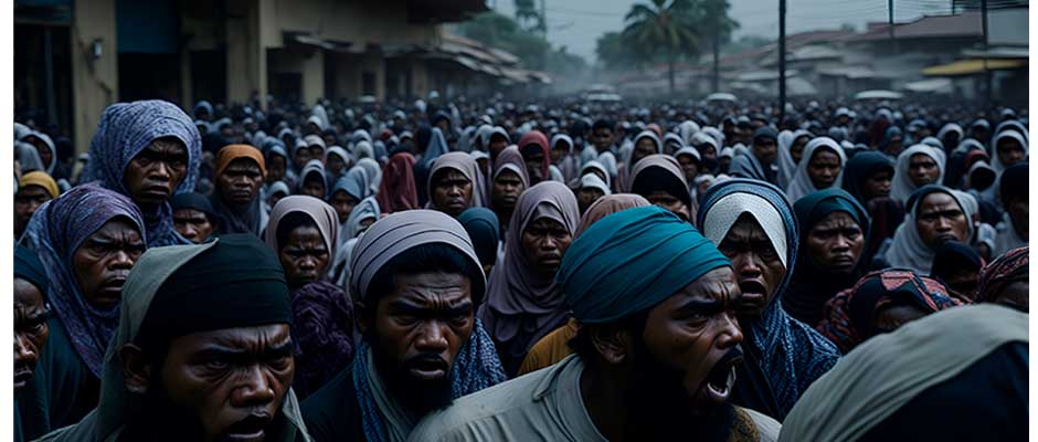 Musulmanes detienen cultos cristianos en dos ciudades de Indonesia