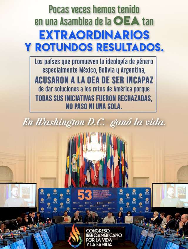 Aarón Lara: la 53ª Asamblea de la OEA fue ‘un gran, enorme éxito, gracias a Dios’