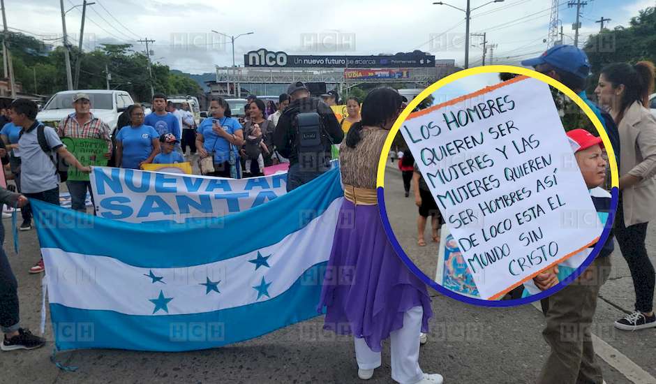 Miles de hondureños marcharon contra la ‘Ley de Educación Integral’ por promover la ideología de género