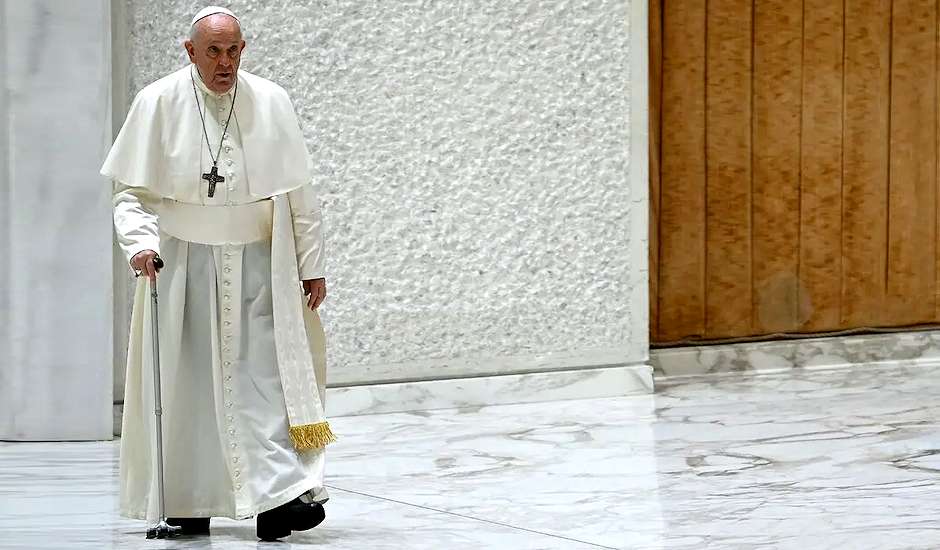 El papa llegando al Vaticano / France-Presse,Papa Francisco