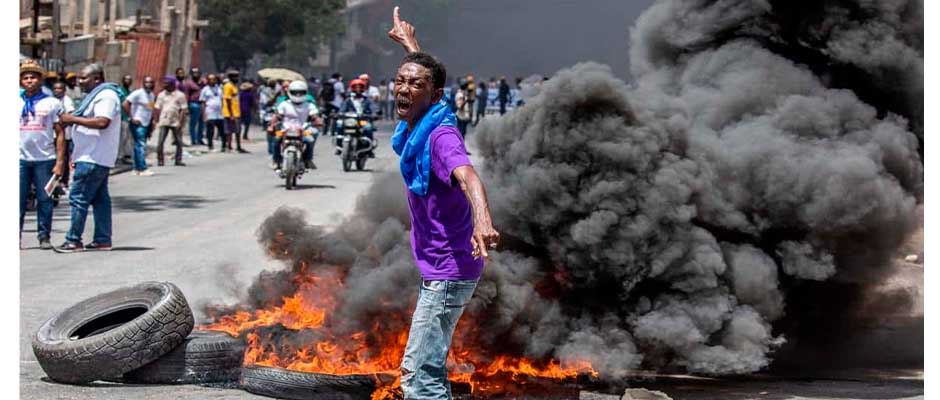 Violencia entre bandas criminales de Haití. Foto: / AFP,