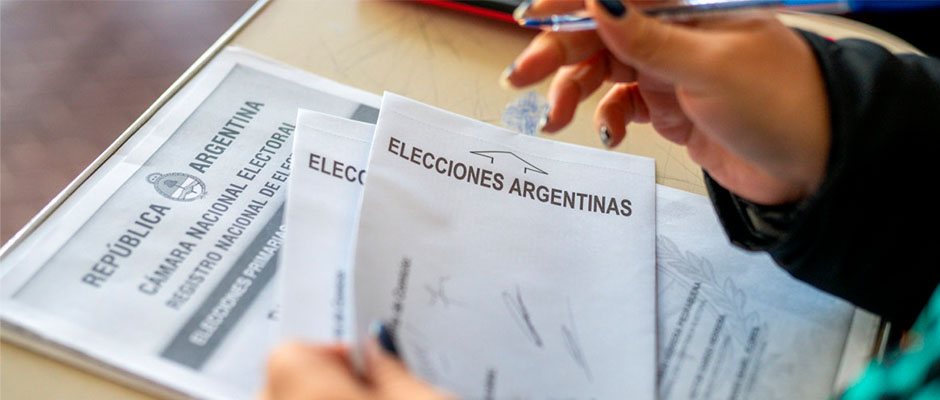 Las elecciones presidenciales de Argentina  se llevarán a cabo el domingo 22 de octubre  / Canal 26,