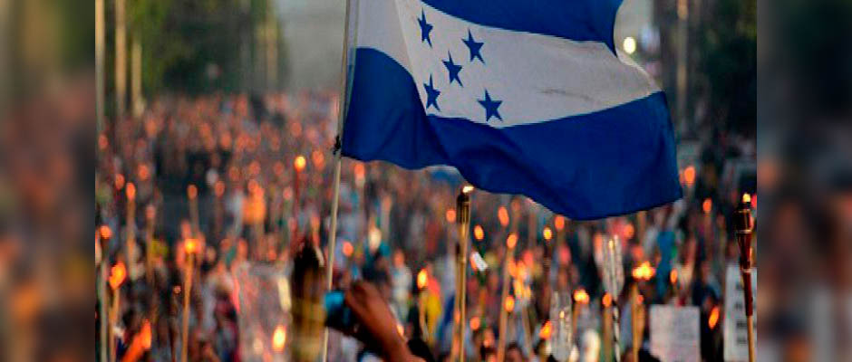Bandera Honduras / Imagen de referencia ,