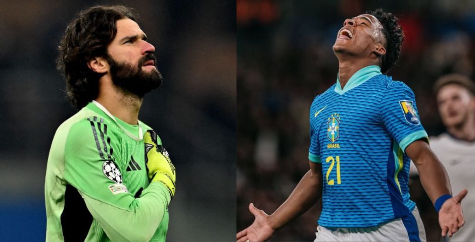 Figuras como Enrick y Alisson Becker dieron la gloria a Dios tras conocer la lista de Carlo Ancelotti. Fuente: Redes Sociales.,Enrick Alisson Becker gloria a Dios Carlo Ancelotti Copa Mundial