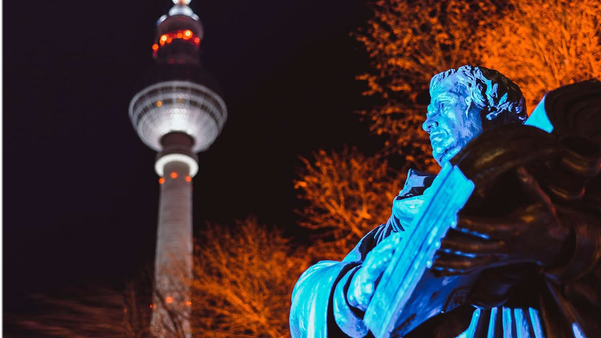Estatua de Martín Lutero en la Alemania moderna / Wal 172619 Pixabay,Martín Lutero